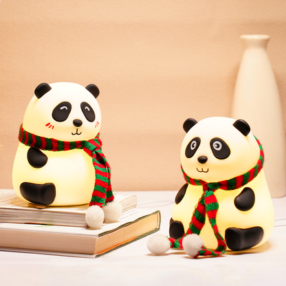 Lámpara de silicona Panda Touch