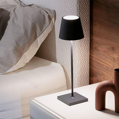 Lámparas de mesa táctiles para exteriores, modernas, recargables, inalámbricas, para dormitorio, restaurante, con puerto de carga USB